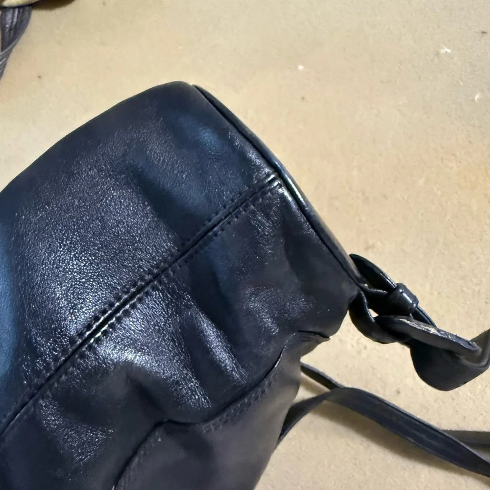 CHANEL Black Leather Backpack - Picture 10 of 16